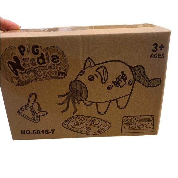 Pig Noodle & Ice Cream Maker Kits Accessories putty, Clay, dough Not Inc. - Picture 4 of 8